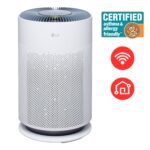 Purificador de aire LG PuriCare 360 AS601HBB0 filtro NanoFiber True HEPA habitaciones grandes hasta 191 m2 WiFi negro