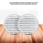 Trapeador de Vapor y Fregado SharkNinja S8001 Limpiador de Pisos Duros con Desinfección Faros LED 4 Almohadillas Suaves