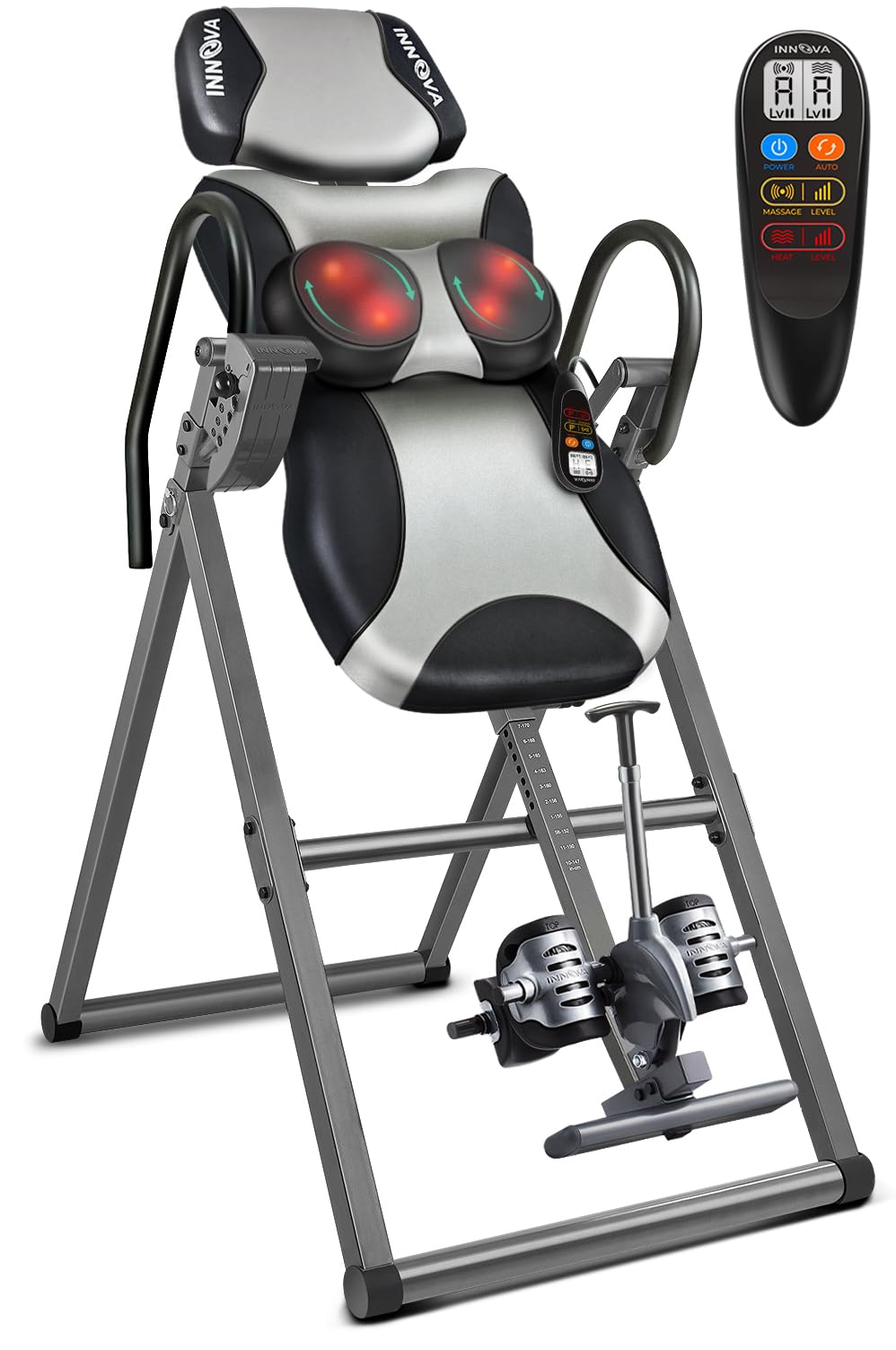 Version 1.0.0 Innova ITM5000 Mesa de inversión terapéutica de calor y masaje Shiatsu
