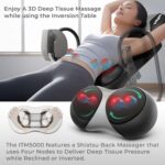 Innova ITM5000 Mesa de inversión terapéutica de calor y masaje Shiatsu