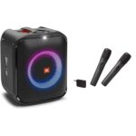Paquete de JBL Partybox Encore Essential + JBL PartyBox Wireless Mic - 2X micrófonos inalámbricos digitales, batería rec