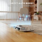 Robot Aspirador y Trapeador TECBOT M1 Pro LiDAR navegación precisa fregado vibratorio 6N autolimpieza automatica 180 min