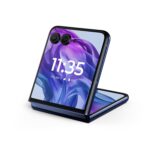 Smartphone plegable Motorola Razr Plus 2024 PB2J0003US 12GB RAM 256GB almacenamiento cámara 50MP color azul medianoche