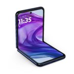 Smartphone plegable Motorola Razr Plus 2024 PB2J0003US 12GB RAM 256GB almacenamiento cámara 50MP color azul medianoche