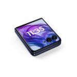 Smartphone plegable Motorola Razr Plus 2024 PB2J0003US 12GB RAM 256GB almacenamiento cámara 50MP color azul medianoche