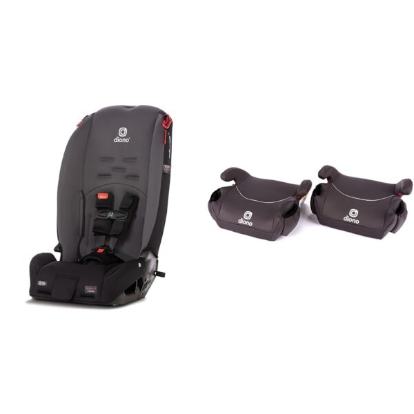 Diono Radian 3R 10 años 1 Asiento convertible para automóvil trasero y hacia adelante Plus Diono Solana sin pestillo, pa