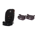 Diono Radian 3R 10 años 1 Asiento convertible para automóvil trasero y delantero con Diono Solana Asiento elevador sin p