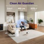 Paquete purificadores de aire LEVOIT Core 600S para hogar grande hasta 3175 pies cuadrados y dormitorio hasta 1110 pies