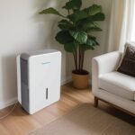Deshumidificador Keystone KSTAD354F 35 Pintas, 3,000 pies cuadrados, Energy Star, silencioso 51 dB, temporizador, apagad