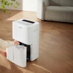 Deshumidificador portátil Amana AMND501AW 50 Pintas Energy Star 3 velocidades temporizador 24 horas apagado automático 1