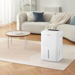 Deshumidificador portátil Amana AMND501AW 50 Pintas Energy Star 3 velocidades temporizador 24 horas apagado automático 1