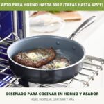Batería de cocina GreenPan Swift CC008850-001 juego de ollas y sartenes antiadherentes de cerámica libre de PFAS 17 piez