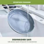 Batería de cocina GreenPan Swift CC008850-001 juego de ollas y sartenes antiadherentes de cerámica libre de PFAS 17 piez