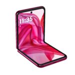 Teléfono Plegable Motorola Razr Plus 2024 PB2J0011US desbloqueado 12GB RAM 256GB cámara 50MP rosa caliente