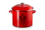 Olla para langosta de acero esmaltado Le Creuset 56010989150251 18.9 litros 20 cuartos color carmín