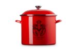 Olla para langosta de acero esmaltado Le Creuset 56010989150251 18.9 litros 20 cuartos color carmín