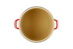 Olla para langosta de acero esmaltado Le Creuset 56010989150251 18.9 litros 20 cuartos color carmín