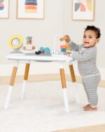 Skip Hop Discoverosity - Centro de actividades de 3 etapas inspirado en Montessori y mesa de juego para bebés a partir d