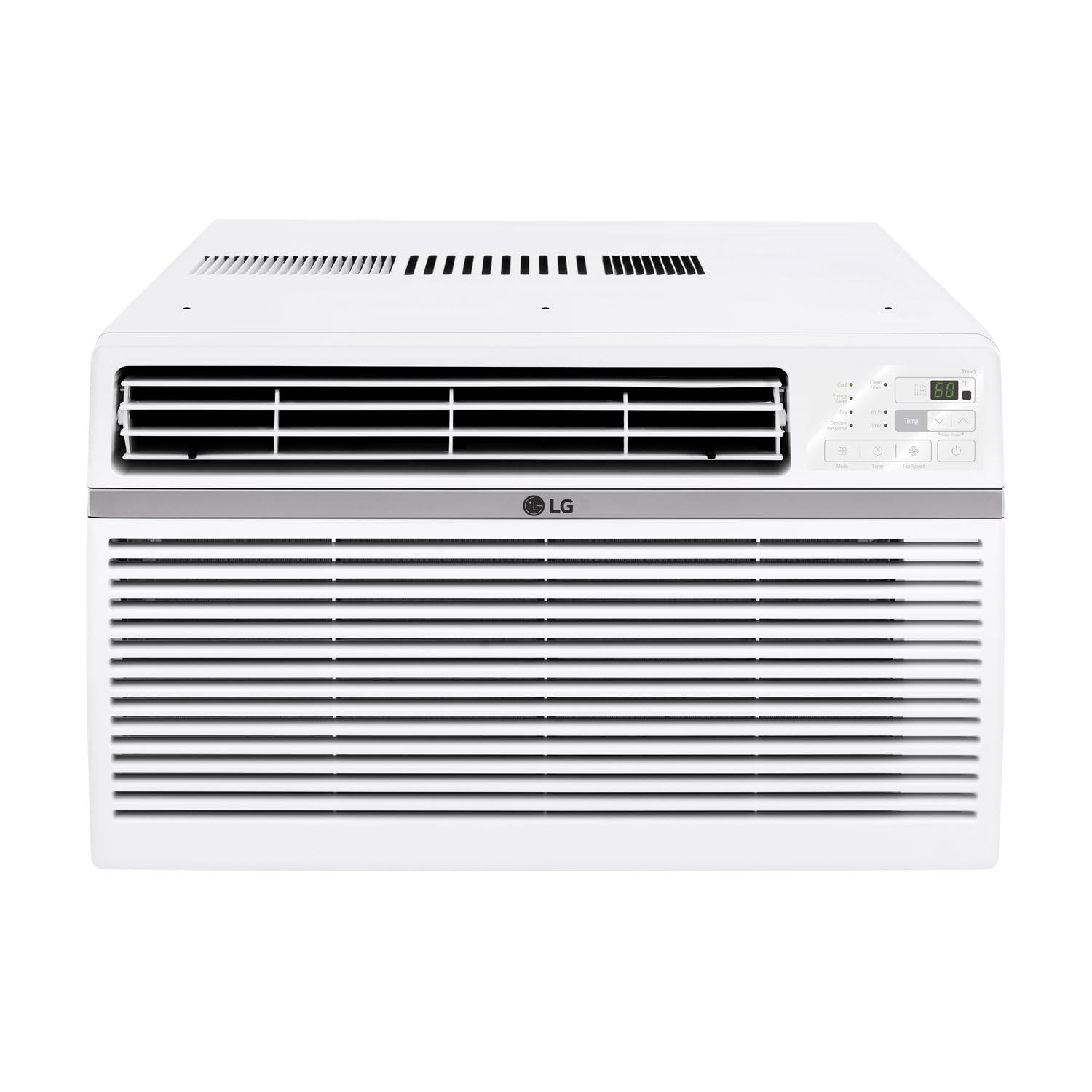 Version 1.0.0 Aire Acondicionado de Ventana LG LW8024RD 8000 BTU 115V control electrónico control remoto 3 velocidades de enfriamiento