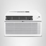 Aire Acondicionado de Ventana LG LW8024RD 8000 BTU 115V control electrónico control remoto 3 velocidades de enfriamiento