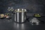 Olla de presión express Kuhn Rikon Duromatic 30941 acero inoxidable 7 litros 22 cm apta para inducción