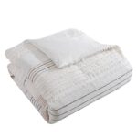 Juego de edredón Riverbrook Home Andrew 89711 blanco especias 5 piezas Queen