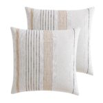 Juego de edredón Riverbrook Home Andrew 89711 blanco especias 5 piezas Queen