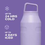 Termo Botella de Agua Stanley IceFlow 10-11220-016 Acero Inoxidable Aislado Boca Ancha Tapa de Rosca Hermético Sin BPA