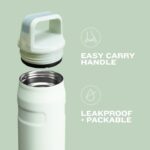 Termo Botella de Agua Stanley IceFlow 10-11220-016 Acero Inoxidable Aislado Boca Ancha Tapa de Rosca Hermético Sin BPA