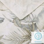Juego de edredón King Tommy Bahama algodón reversible con fundas y sábanas azul pasteleros todas las estaciones