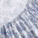 Juego de edredón King Tommy Bahama algodón reversible con fundas y sábanas azul pasteleros todas las estaciones