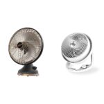 Ventilador Circulador Vornado Silver Swan Alchemy y 610DC Motor DC Oscilante Vintage Gris Metalico 5 Palas
