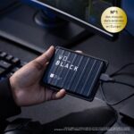 Disco Duro Externo Portátil WD Black P10 Game Drive 6TB compatible con PlayStation Xbox y PC