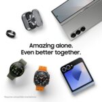SAMSUNG Galaxy Ring, anillo inteligente AI, talla primero con kit de ajuste, sin suscripción a aplicación, monitor de fi