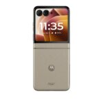 Smartphone plegable Motorola Razr 2024 PB250014US 8GB RAM 256GB almacenamiento cámara 50MP color arena de playa