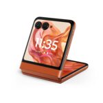 Motorola razr | 2024 | Desbloqueado | Hecho para US 8/256GB | Cámara de 50 MP | Naranja Spritz