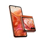 Motorola razr | 2024 | Desbloqueado | Hecho para US 8/256GB | Cámara de 50 MP | Naranja Spritz