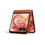 Motorola razr | 2024 | Desbloqueado | Hecho para US 8/256GB | Cámara de 50 MP | Naranja Spritz