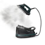 Plancha de vapor Rowenta DG7626 caldera 400 agujeros suela acero inoxidable tanque 37 oz 1800W