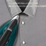 Plancha de vapor Rowenta DG7626 caldera 400 agujeros suela acero inoxidable tanque 37 oz 1800W