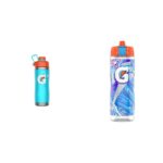 Paquete de Botellas Deportivas Gatorade Termo de Acero Inoxidable 32 oz y Botella Gx 30 oz