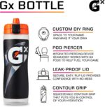 Paquete de Botellas Deportivas Gatorade Termo de Acero Inoxidable 32 oz y Botella Gx 30 oz