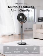 Ventilador Torre Enfriador Evaporativo Dreo 40 pulgadas oscilante 120 mas 120 grados control remoto para dormitorio