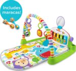 Fisher-Price Silla portátil para bebé, asiento de piso de lujo para Kick & Play Sit-Me-Up con juguete de aprendizaje de