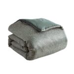 Riverbrook Home Hendrix 90755 juego de edredon King verde 10 piezas