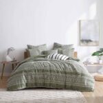 Juego de edredón Harley Riverbrook Home 90738 verde tamaño King 5 piezas ropa de cama