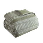Juego de edredón Harley Riverbrook Home 90738 verde tamaño King 5 piezas ropa de cama