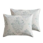 Juego de edredon Riverbrook Home Marana 90753 tamaño King azul 10 piezas ropa de cama completa