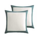 Juego de edredon Riverbrook Home Marana 90753 tamaño King azul 10 piezas ropa de cama completa