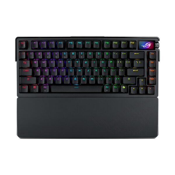 Teclado Mecanico Inalambrico ASUS ROG Azoth Extreme M702 75 por ciento TKL interruptores NX Snow PBT aluminio fibra carb
